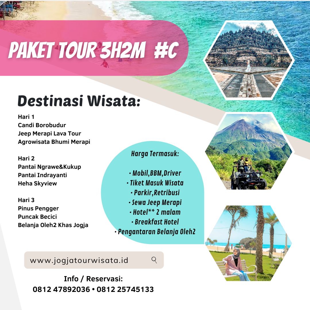 PAKET WISATA | Jogja Tour Wisata Dan Rental Mobil